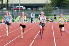Womens under-20s 100 metres, 2019 North Eastern Track and Field Champs., Middlesbrough. Photo:  David T. Hewitson/Sports for All Pics